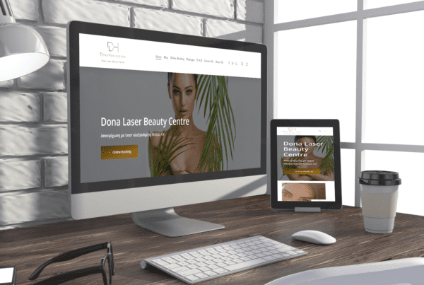 Dona Laser Beauty Centre - Website Design