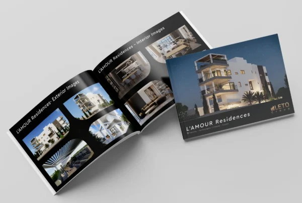 L'AMOUR Residences digital brochure design by DvelopNET