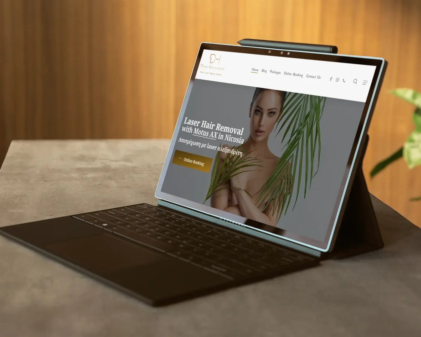 Dona Laser Beauty Centre – Website Design