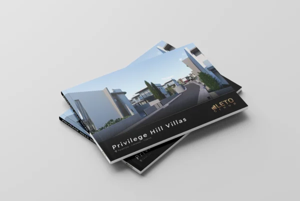 Booklet Design - Privilege Hill Villas - Limassol , Cyprus