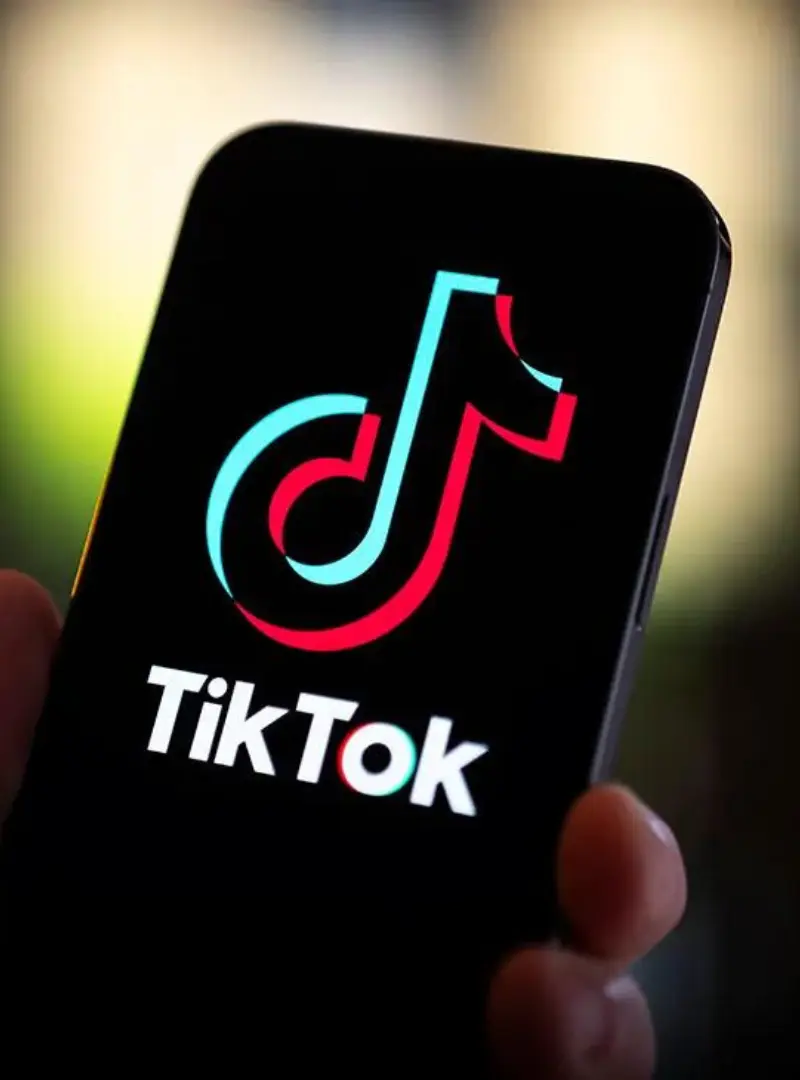 Tiktok Logo on a smartphone